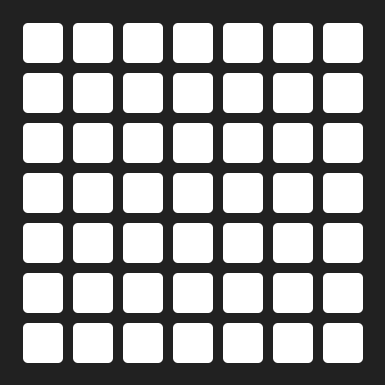 Grid traversal heat map using only reduced directions